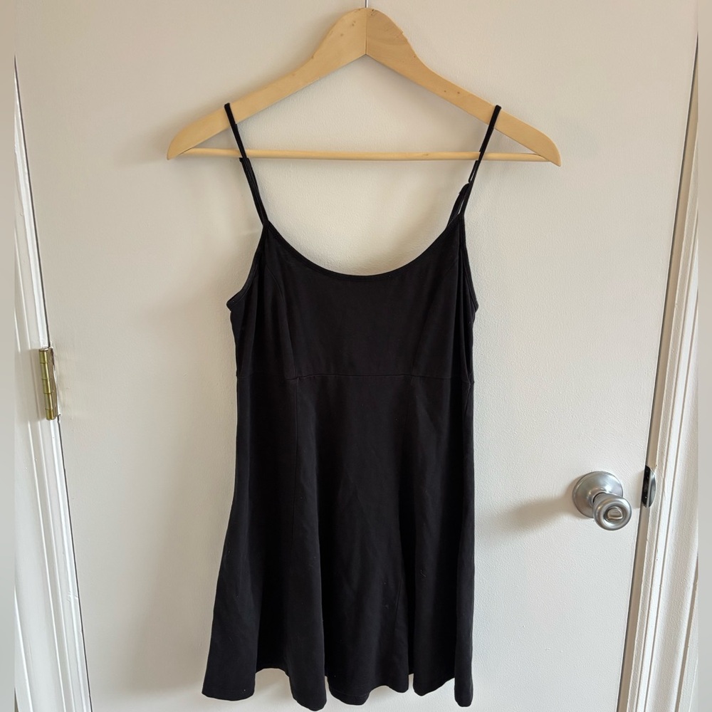 Forever21 Black Spaghetti Strap Dress
